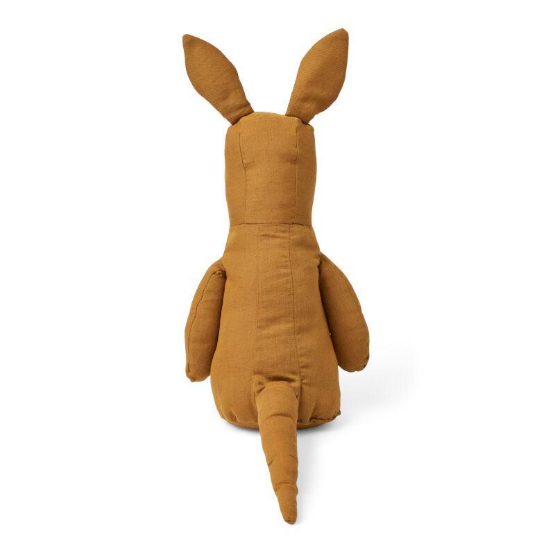 Liewood Halfdan L Kangaroo Plush Toy in Golden Caramel