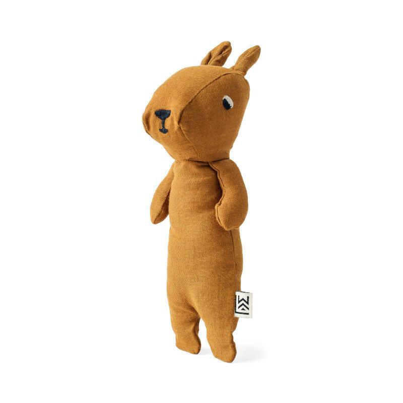 Liewood Halfdan L Kangaroo Plush Toy in Golden Caramel