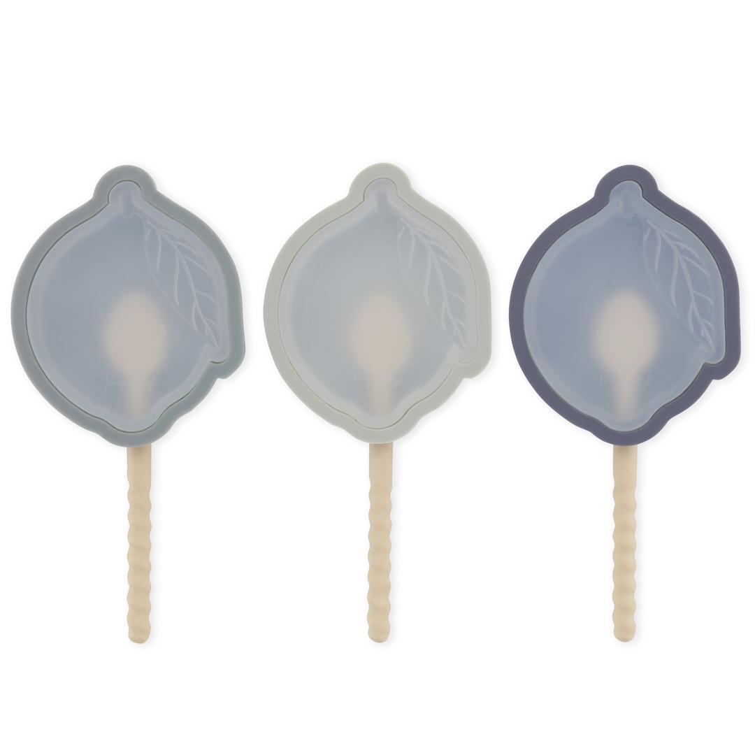 Lot de 3 moules à glace Lemon - Blue Mix