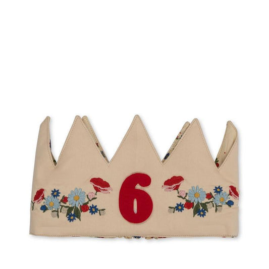 Couronne d'anniversaire personnalisable - Fleur