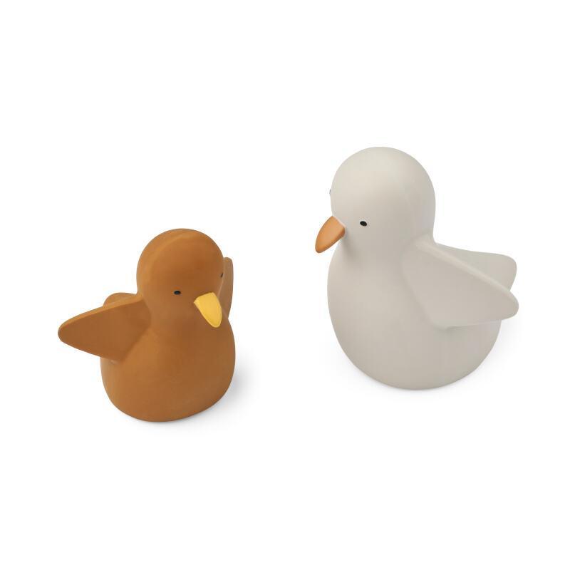 Liewood Mustard Mix 2-Piece Bath Toys - Jouets de bain Loma