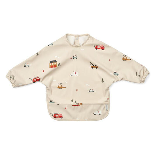 Waterproof Merle Emergency Vehicle/Sandy Bib - Liewood