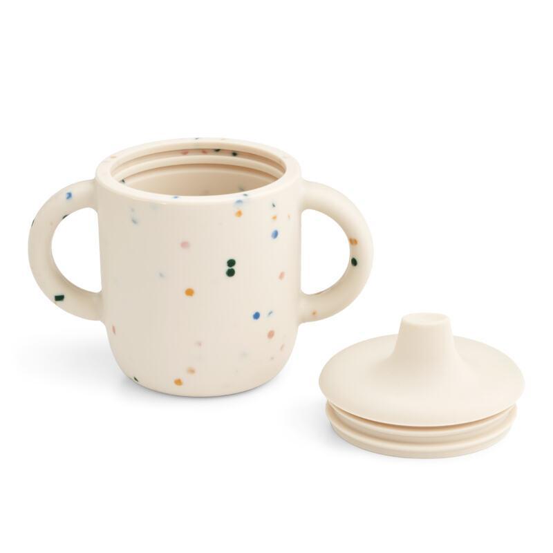 Liewood Tasse à Bec Neil Sippy Cup Splash Dots/Sea Shell