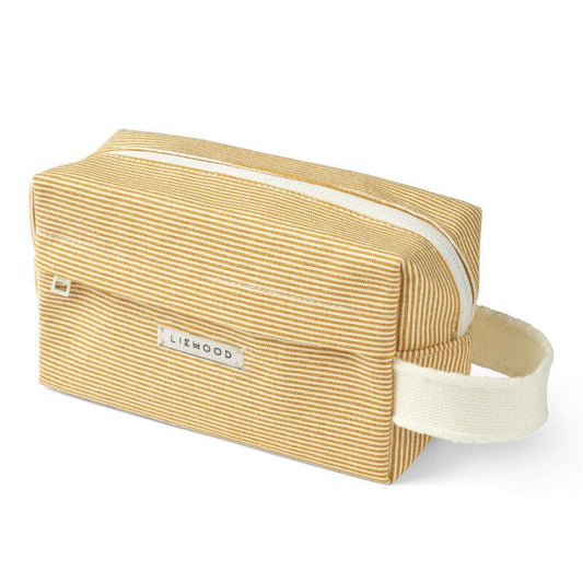 Liewood Trine Stripe Yellow Mellow/Crème de la Crème Toilet Bag