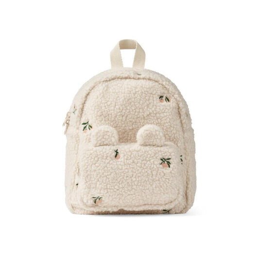 Liewood Allan Teddy Peach/Sandy Embroidery Backpack