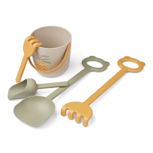 Liewood Harper Beach Set with Pineapple Multi Mix Tools.