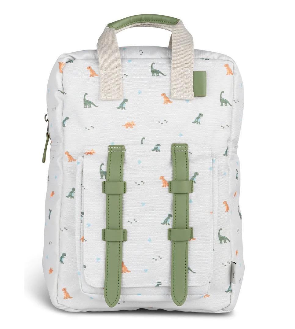 Sac à dos enfant - White dino