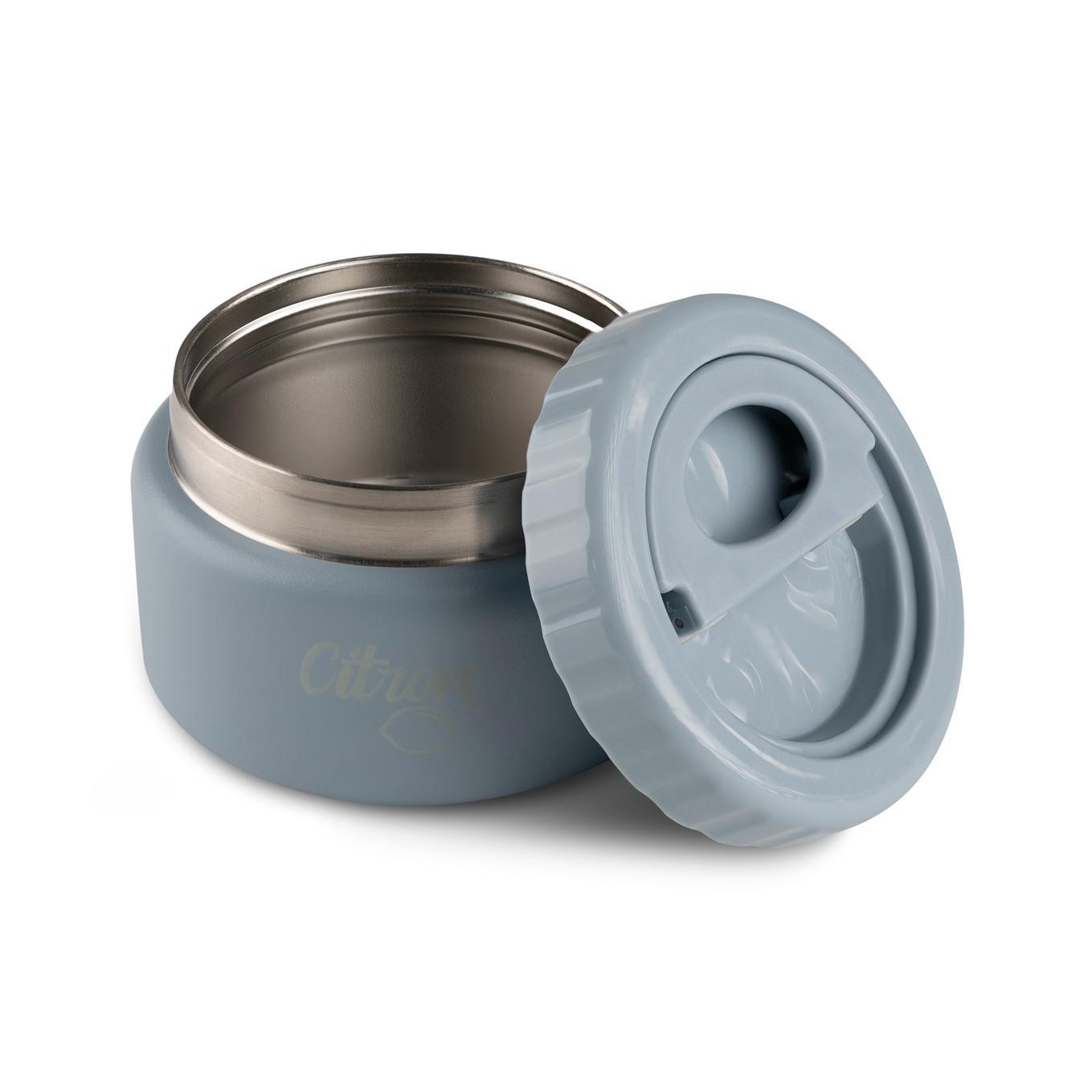 Pot alimentaire en inox 250 ml - Dusty blue