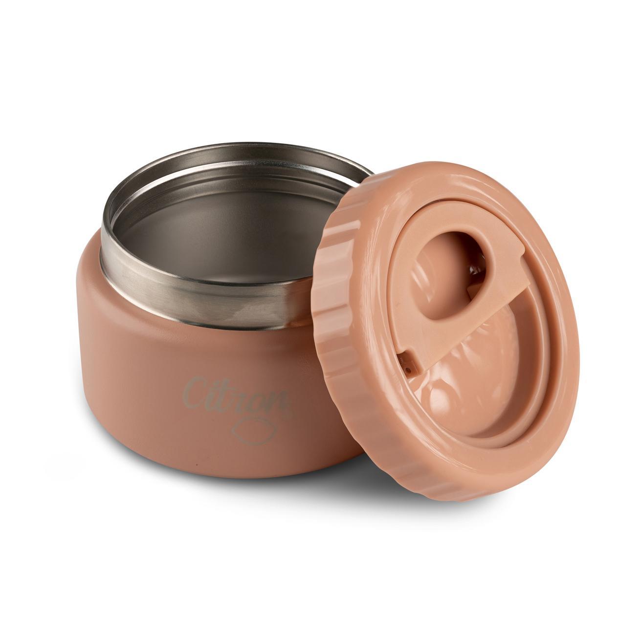 Pot alimentaire en inox 250 ml - Blush pink