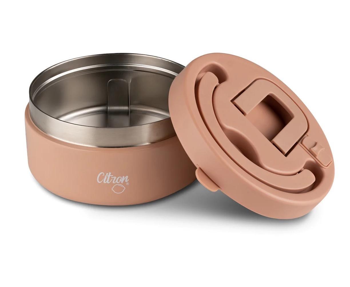 Pot alimentaire en inox 400 ml - Blush pink