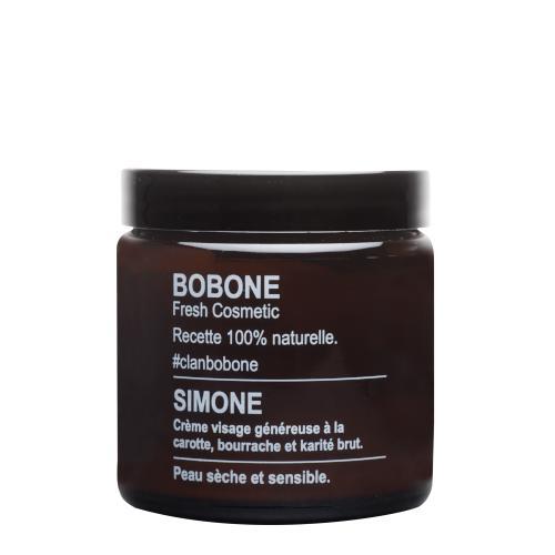 Crème visage - peau sèche et sensible - Simone - 110 ml - Bobone