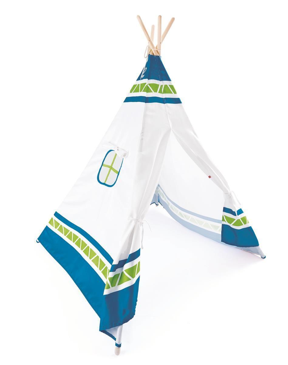 Hape - Tipi Tente de jeu - Bleu