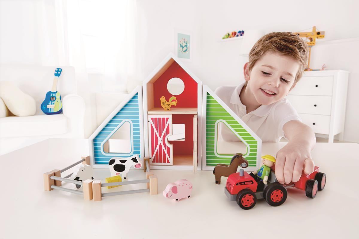 Hape - Barn Play - Ensemble de jeu en bois