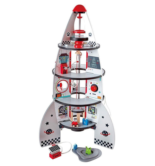 Hape - Four-Stage Rocket Ship - Ensemble de jeu Fusée