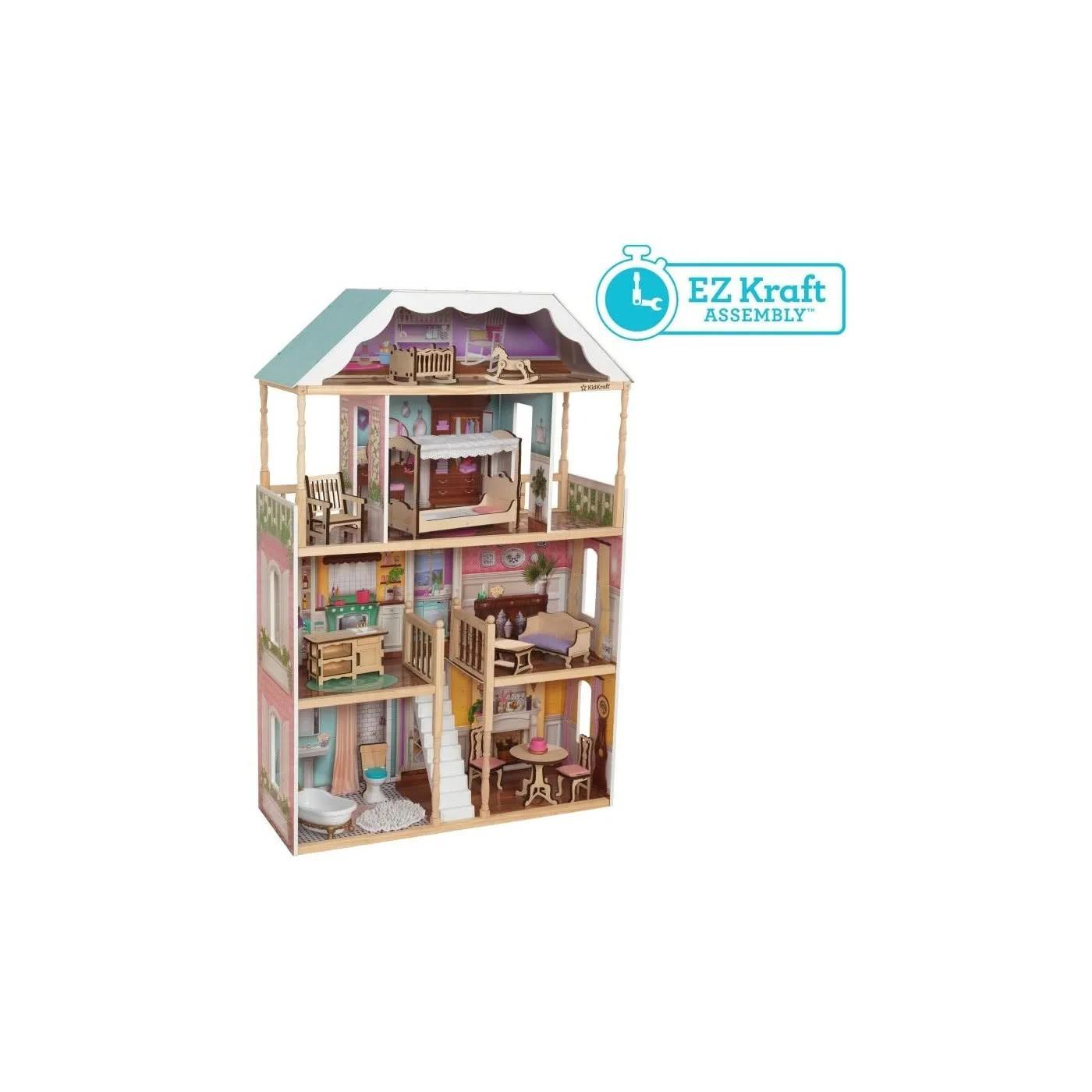 Kidkraft - Charlotte Dollhouse - Maison de poupée en bois