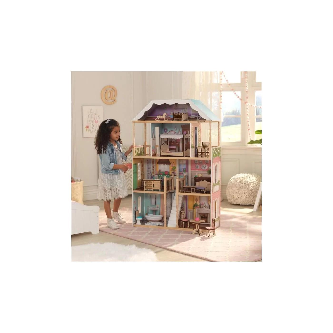 Kidkraft - Charlotte Dollhouse - Maison de poupée en bois