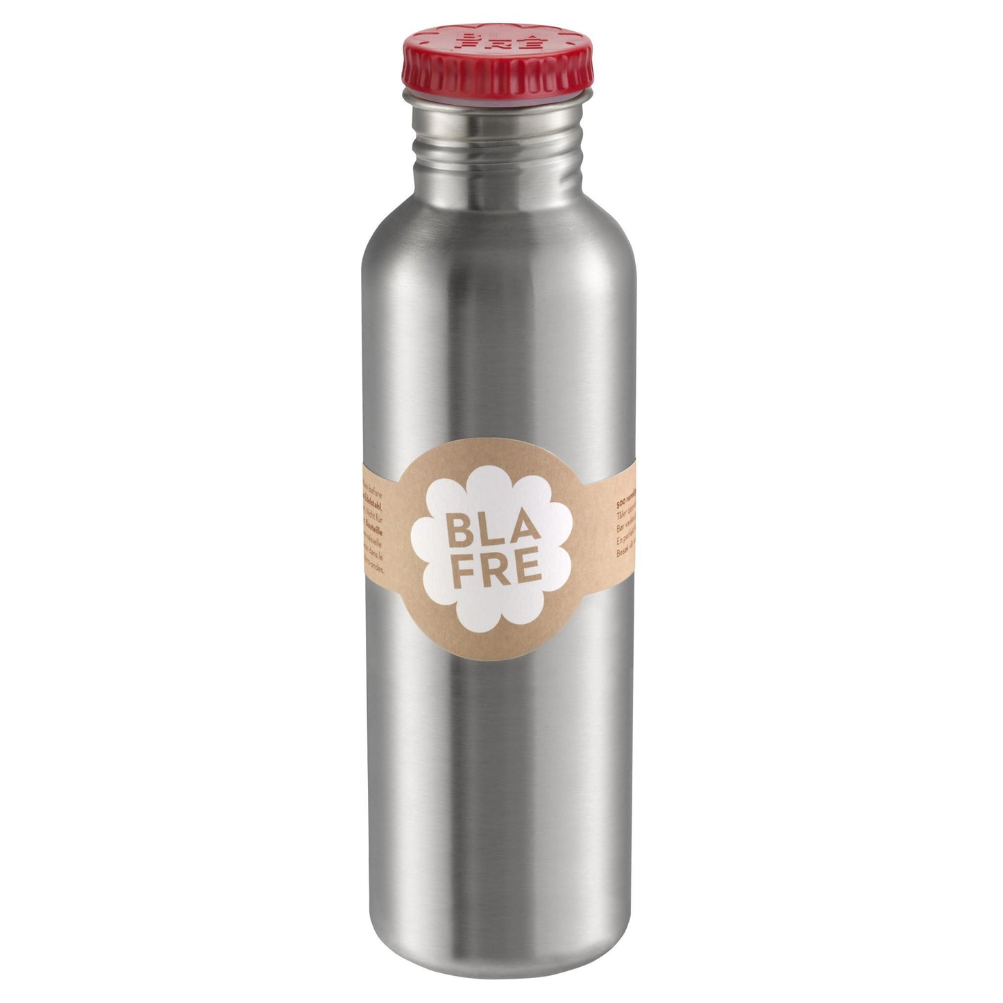 Gourde en inox 750 ml - Rouge