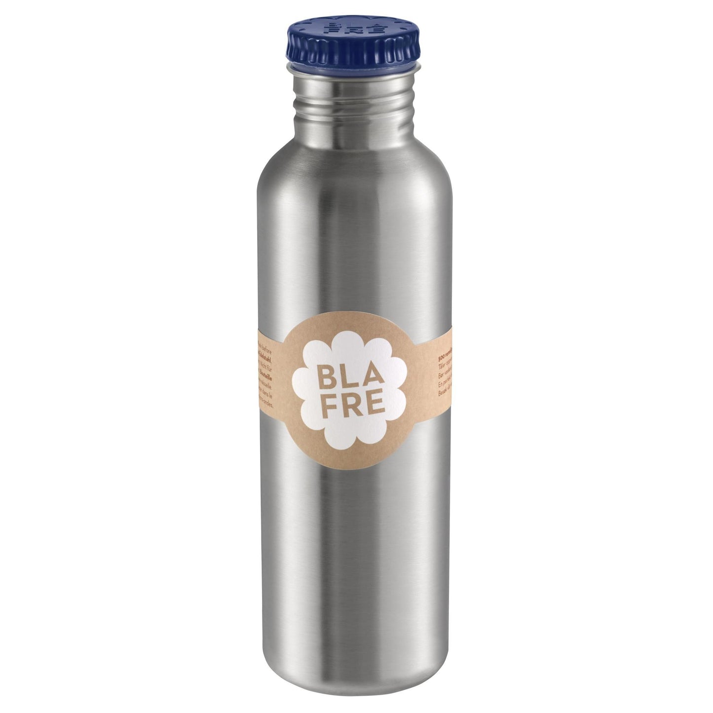 Gourde en inox 750 ml - Bleu marine