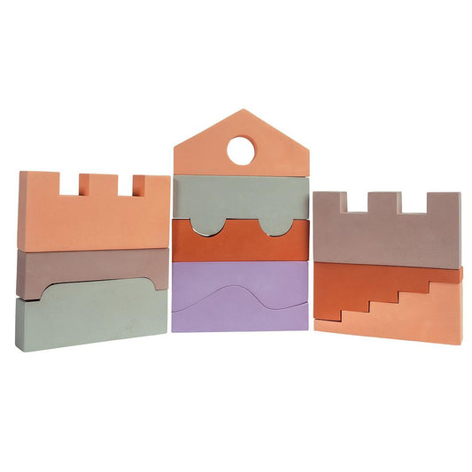 Puzzle Blocks - Terre - Jeu libre en mousse