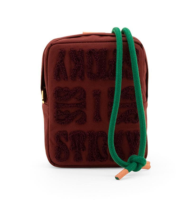 Sac knot-bag The Sticky Sis Club - La Promenade - Vin rouge