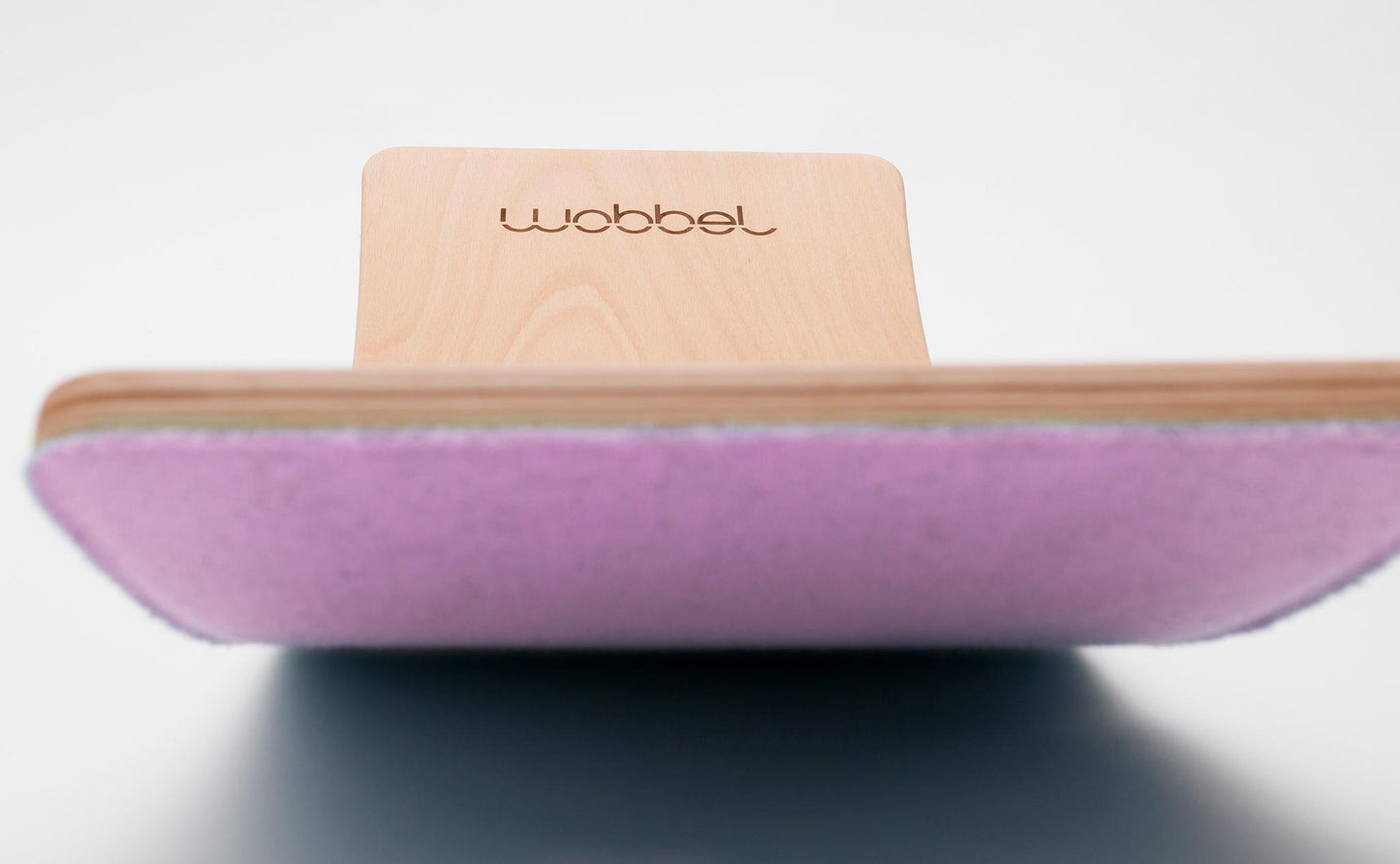 Wobbel Starter Balance Board - Recycled Pink Felt by Wobbel