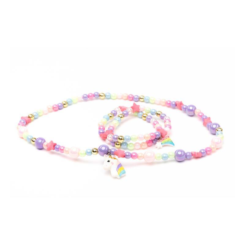 Collier et bracelet - Cheerful Starry Unicorn Set