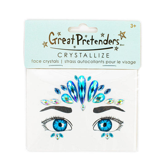 Stickers visage - Crystals Ocean Mermaid