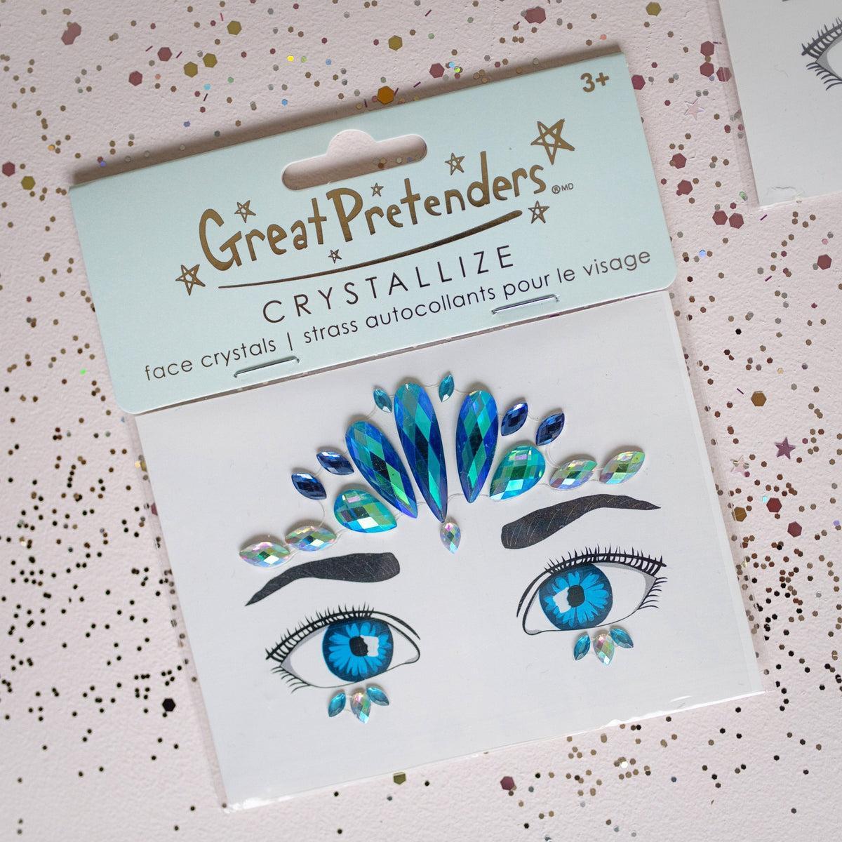 Stickers visage - Crystals Ocean Mermaid