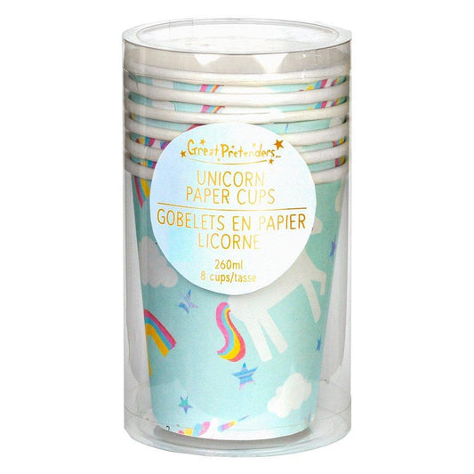 Set de 8 gobelets licorne