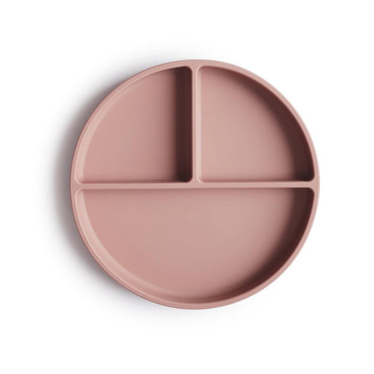 Assiette silicone - Blush