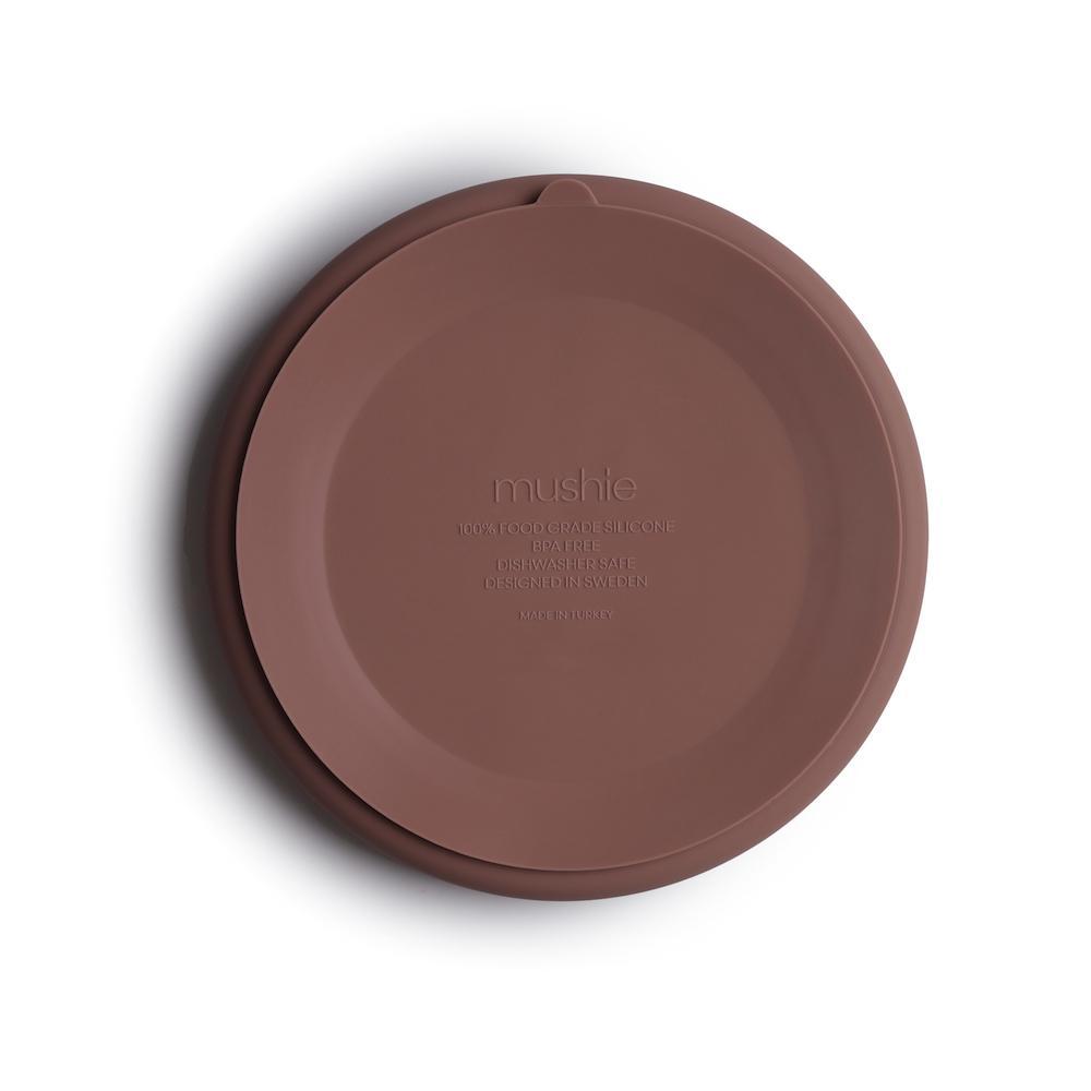 Assiette silicone - Cloudy Mauve