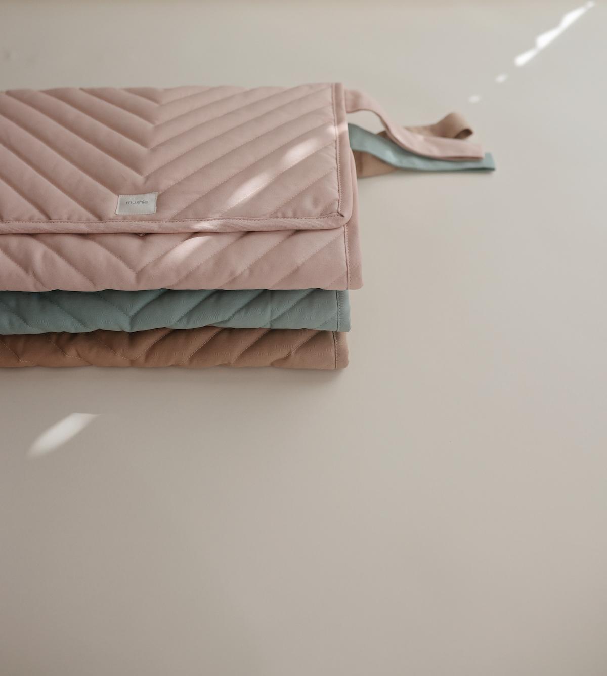 Matelas à langer de voyage - Blush