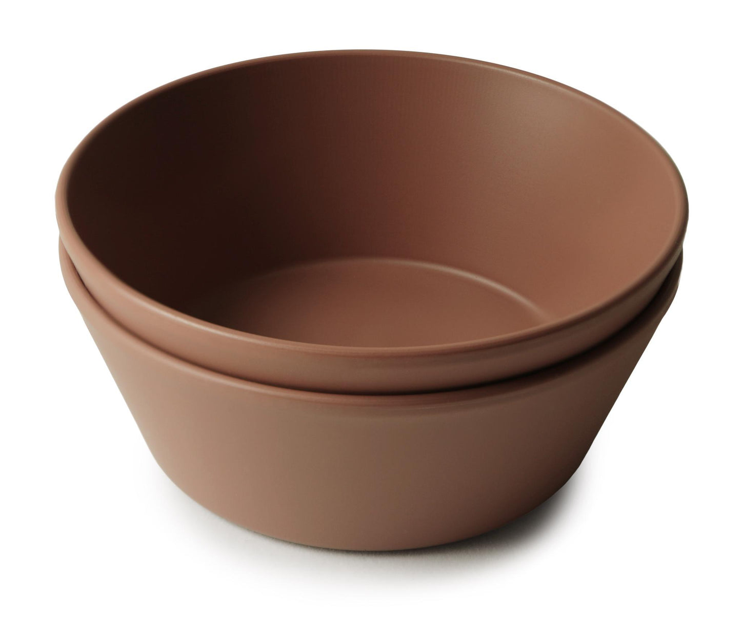 Set de 2 bols ronds - Caramel