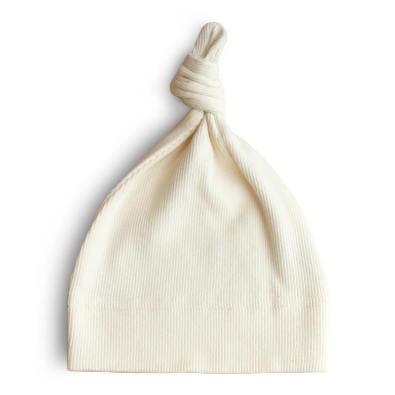 Bonnet bébé beanie - Ivory