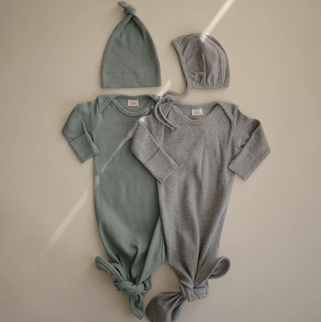 Bonnet bébé - Gray Melange