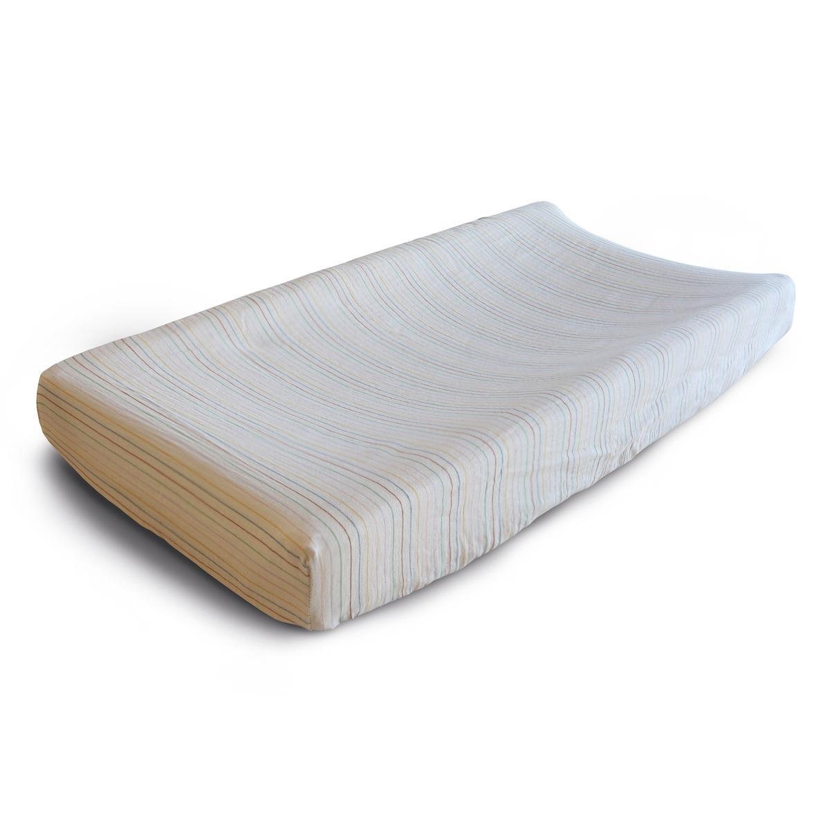 Housse de matelas à langer - Retro Stripes