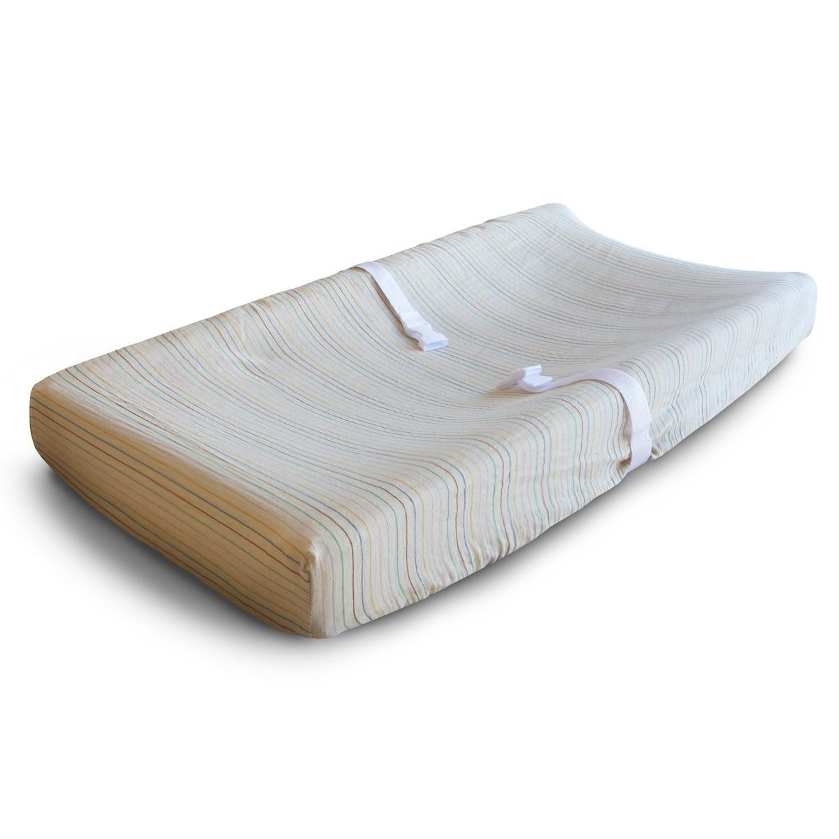 Housse de matelas à langer - Retro Stripes