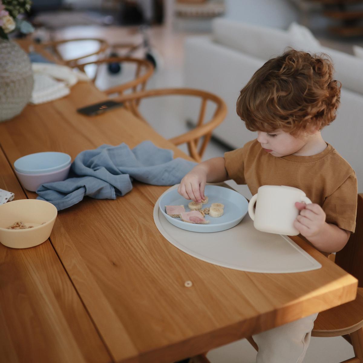 Set de 2 assiettes rondes - Powder Blue