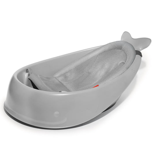 Baignoire baleine 3 étapes Smart Sling Moby - Gris