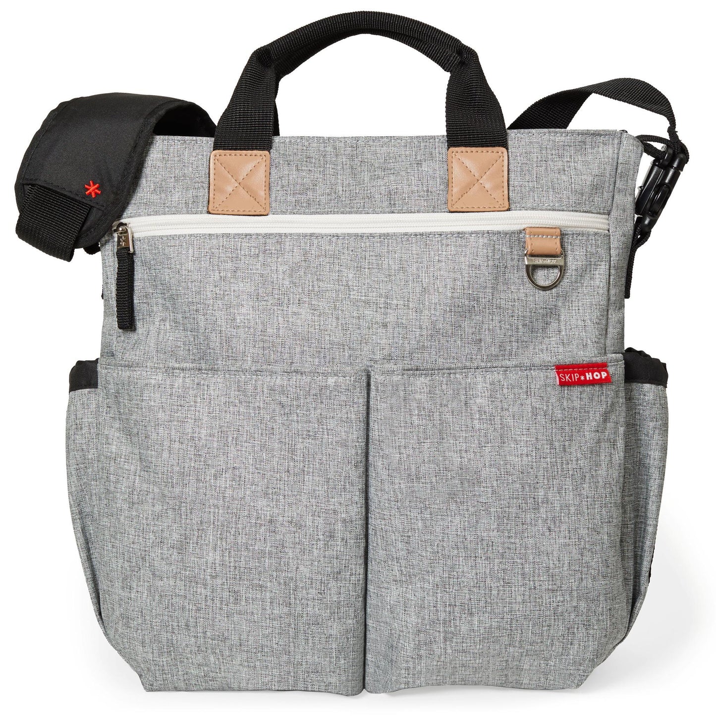 sac à langer duo signature - gris chiné