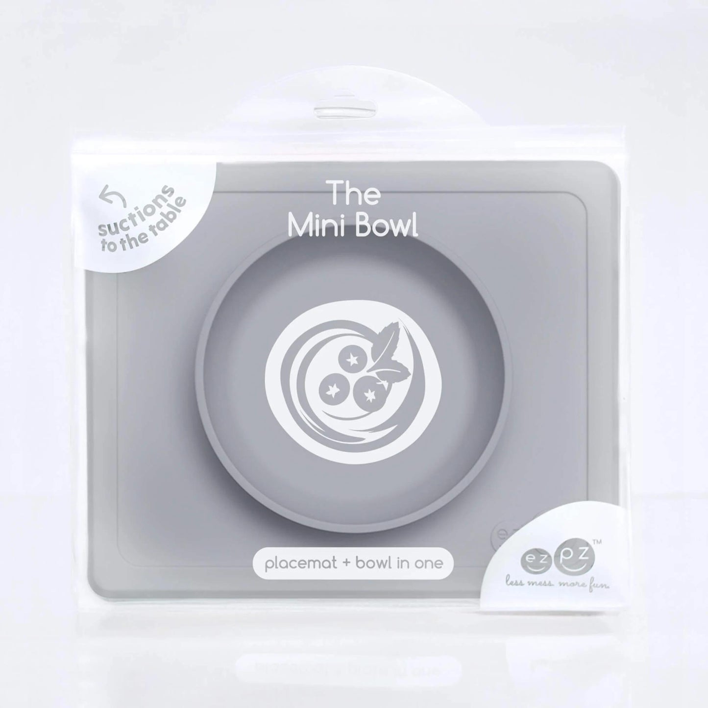 Bol/set de table silicone - Mini bowl - gray