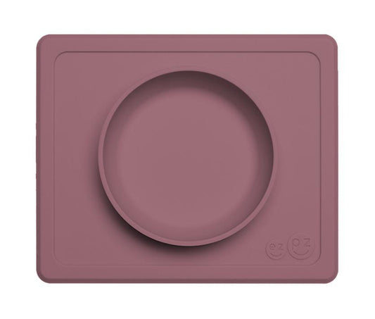 Bol/set de table en silicone - Mini bowl - Mauve