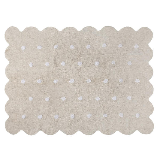 Tapis lavable Biscuit Beige 120 x 160 cm - Lorena Canals