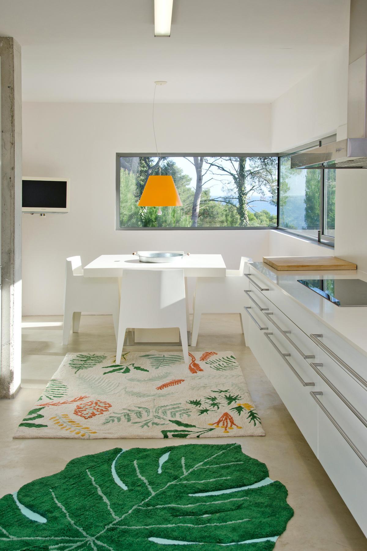 Tapis lavable Monstera Leaf 120 x 180 cm - Lorena Canals