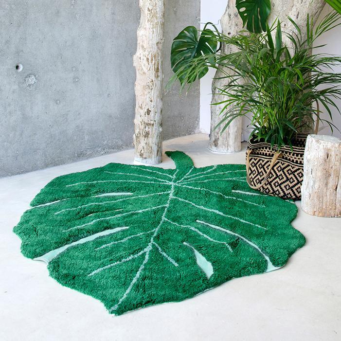 Tapis lavable Monstera Leaf 120 x 180 cm - Lorena Canals