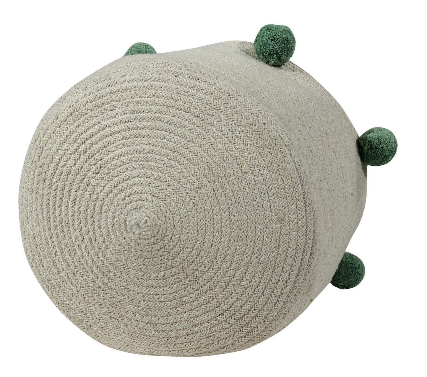 Panier Bubbly Natural-Green 30 cm x Ø 30 cm - Lorena Canals