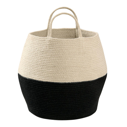 Panier Zoco Black-Natural 35 cm x Ø 30  cm - Lorena Canals