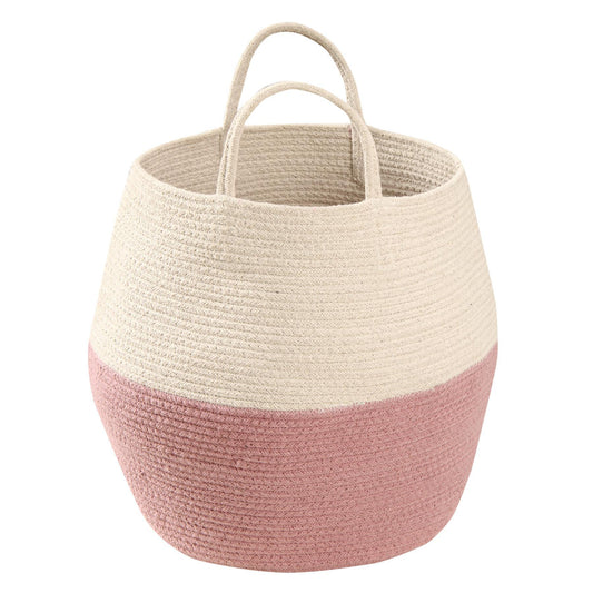 Panier Zoco Ash Rose-Natural 35 cm x Ø 30 cm - Lorena Canals