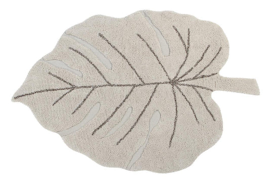 Tapis lavable Monstera Natural 120x180 cm - Lorena Canals