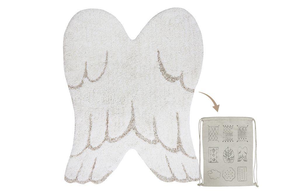 Tapis lavable Mini Wings 75x100 cm - Lorena Canals